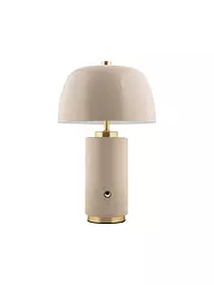 LEITMOTIV | Lámpara de mesa LED FREYA Iron Black | Gris claro