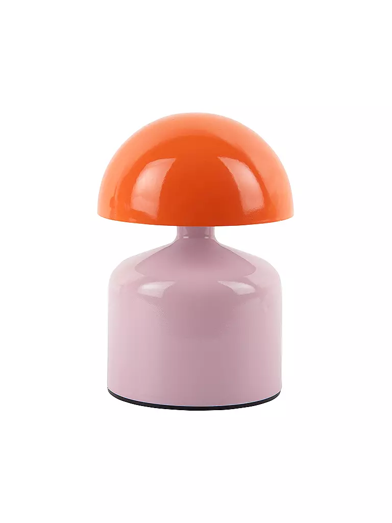 LEITMOTIV | Lámpara de mesa LED FUNKY IMPETU Soft Pink/Bright Orange | Rosa