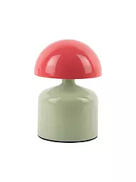 LEITMOTIV | Lámpara de mesa LED FUNKY IMPETU color melocotón naranja/azul aguamarina | Verde claro