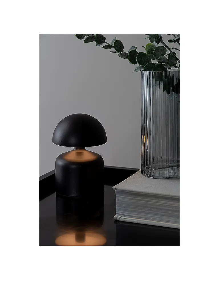 LEITMOTIV | Lámpara de mesa LED IMPETU Black | Negro