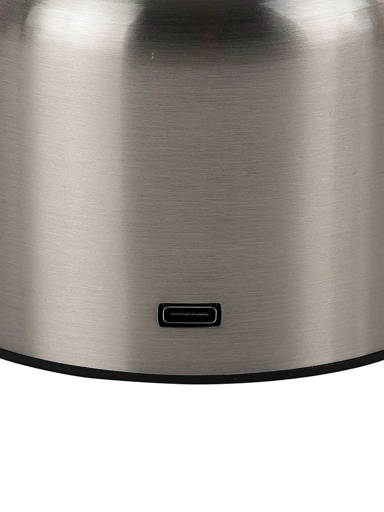 LEITMOTIV | Lámpara de mesa LED IMPETU Níquel | 