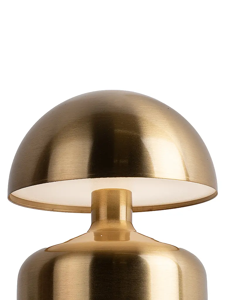 LEITMOTIV | Lámpara de mesa LED IMPETU Oro Cepillado | 