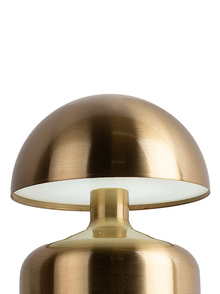 LEITMOTIV | Lámpara de mesa LED IMPETU Oro Cepillado | 
