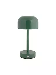LEITMOTIV | Lámpara de mesa LED JAMES Iron Shine Jungle | Verde oscuro