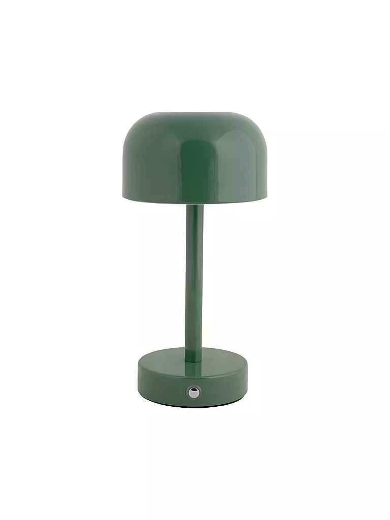 LEITMOTIV | Lámpara de mesa LED JAMES Iron Shine Jungle | Verde oscuro