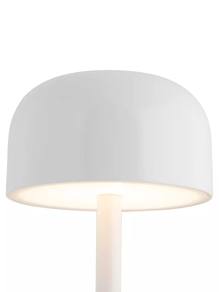 LEITMOTIV | Lámpara de mesa LED JAMES Iron Shine White | 
