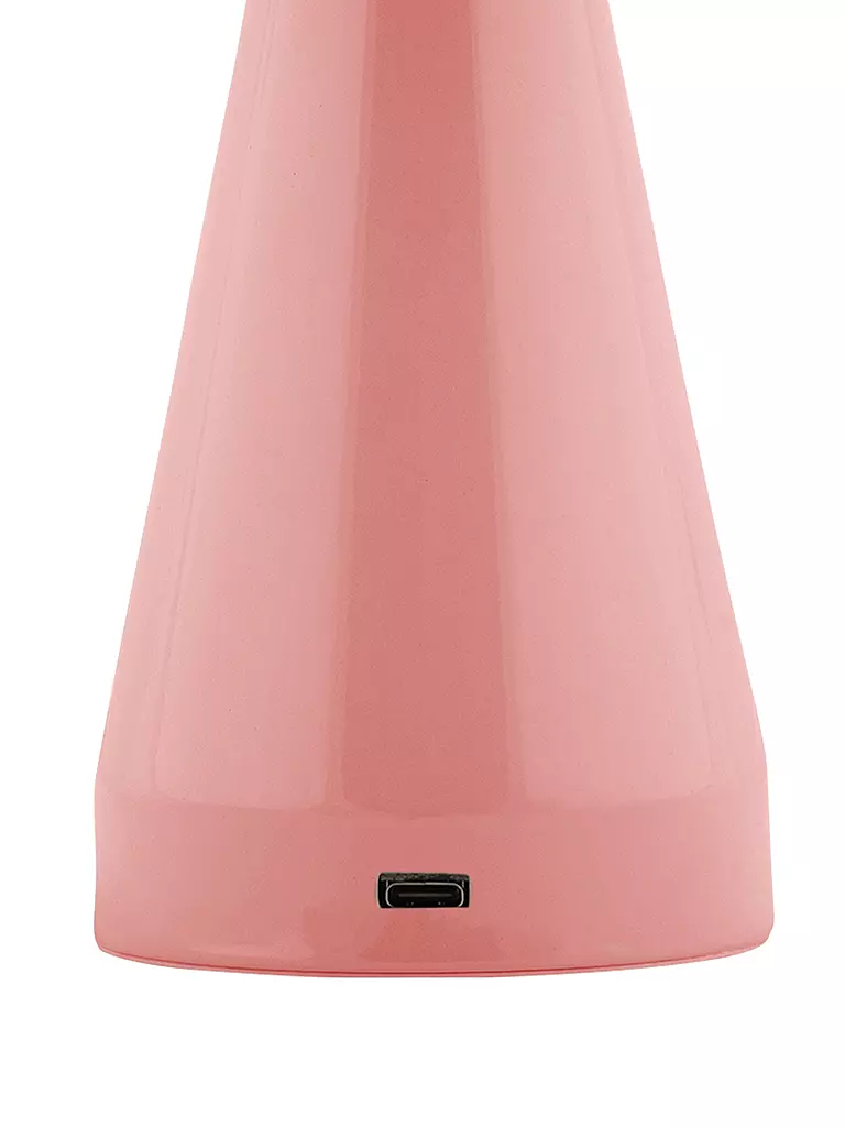 LEITMOTIV | Lámpara de mesa LED RACHEL Iron Rose Tan | 