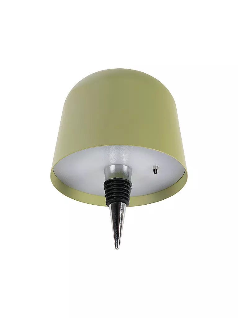 LEITMOTIV | Lámpara LED para botella CONE HAT Tea Green | grün