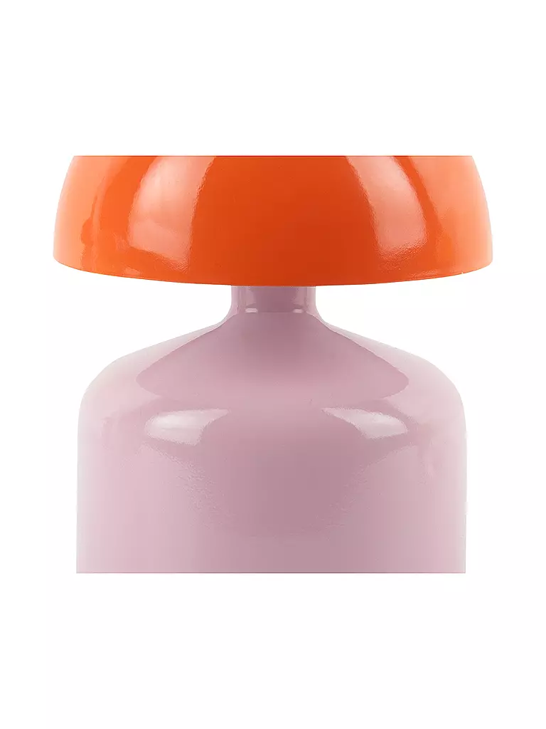 LEITMOTIV | LED Tischlampe FUNKY IMPETU Soft Pink/Bright Orange | Rosa