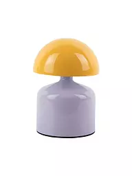 LEITMOTIV | Lámpara de mesa LED FUNKY IMPETU color melocotón naranja/azul aguamarina | Lila