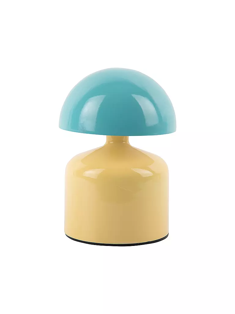 LEITMOTIV | LED Tischlampe FUNKY IMPETU Soft Yellow/Turquose | Amarillo