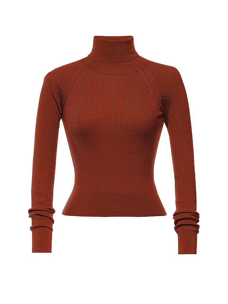 Lena Hoschek Rollkragenpullover WENDY naranja