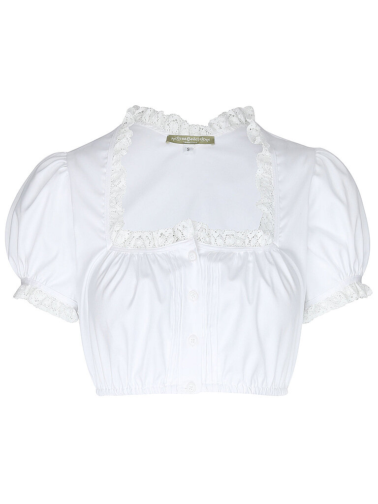 Lena Hoschek Dirndlbluse DRAUTAL blanco