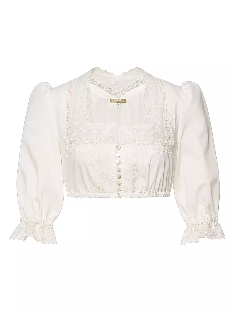 LENA HOSCHEK | Blusa de Dirndl ST. WOLFGANG | Crema
