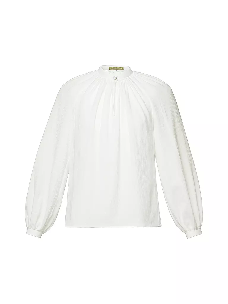 LENA HOSCHEK | Bluse HARTBERG | Blanco