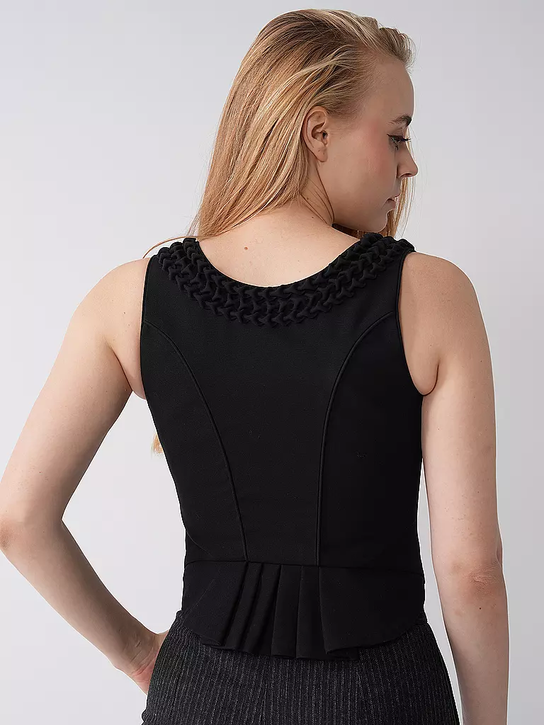LENA HOSCHEK | Corsé HELENE | Negro
