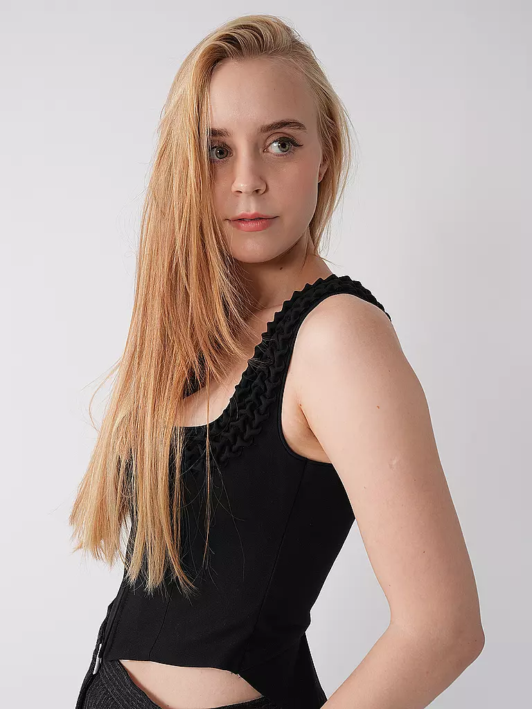 LENA HOSCHEK | Corsé HELENE | Negro