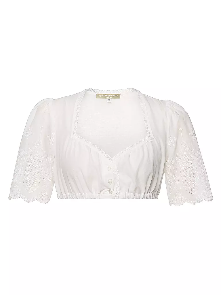 LENA HOSCHEK | Dirndlbluse HALLEIn | Blanco
