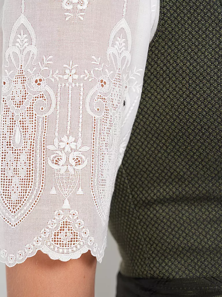 LENA HOSCHEK | Dirndlbluse HALLEIn | Blanco