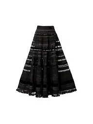 LENA HOSCHEK | Falda de cintas OPULENCE RIBBON | Negro