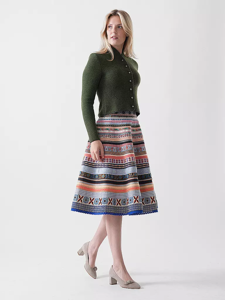 LENA HOSCHEK | Falda de cintas ORIGINAL RIBBON | Naranja