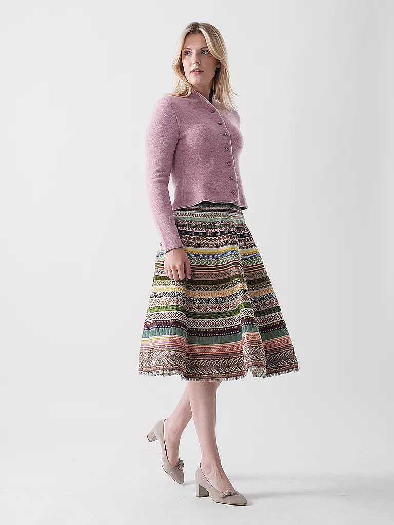 LENA HOSCHEK | Falda de cintas SWING RIBBON | Verde