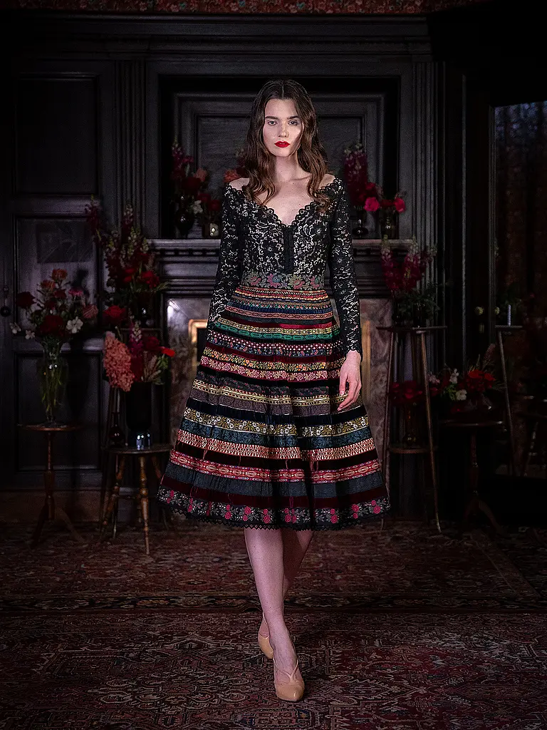 LENA HOSCHEK | Falda de cintas SWING RIBBON | Multicolor