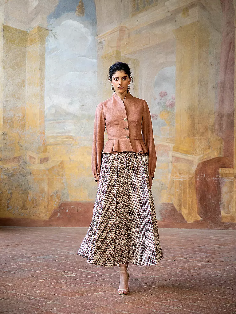 LENA HOSCHEK | Leinenblazer MARGOT | Coral