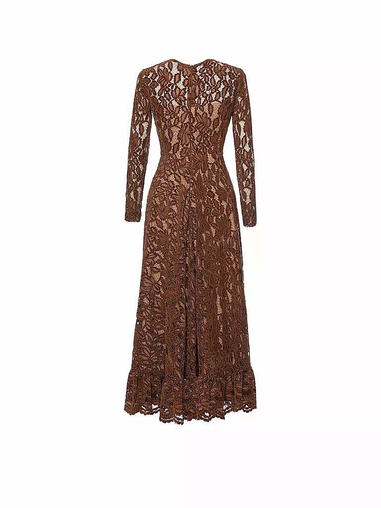 LENA HOSCHEK | Maxikleid MILEY | Marrón