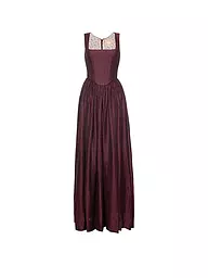 LENA HOSCHEK | Maxivestido THEODORA | Rojo oscuro