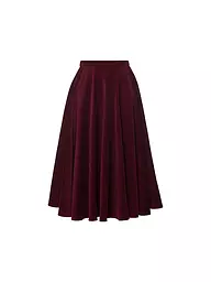 LENA HOSCHEK | Midi falda JULIA | Rojo oscuro