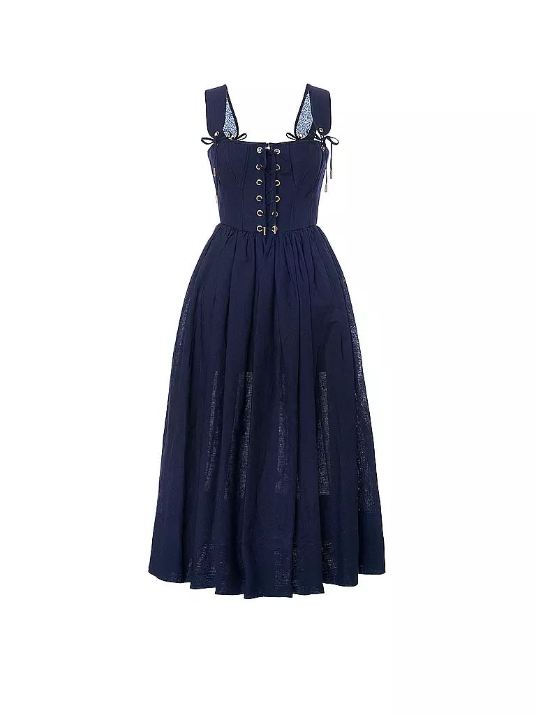 LENA HOSCHEK | Midikleid GIUSEPPINA | Azul oscuro