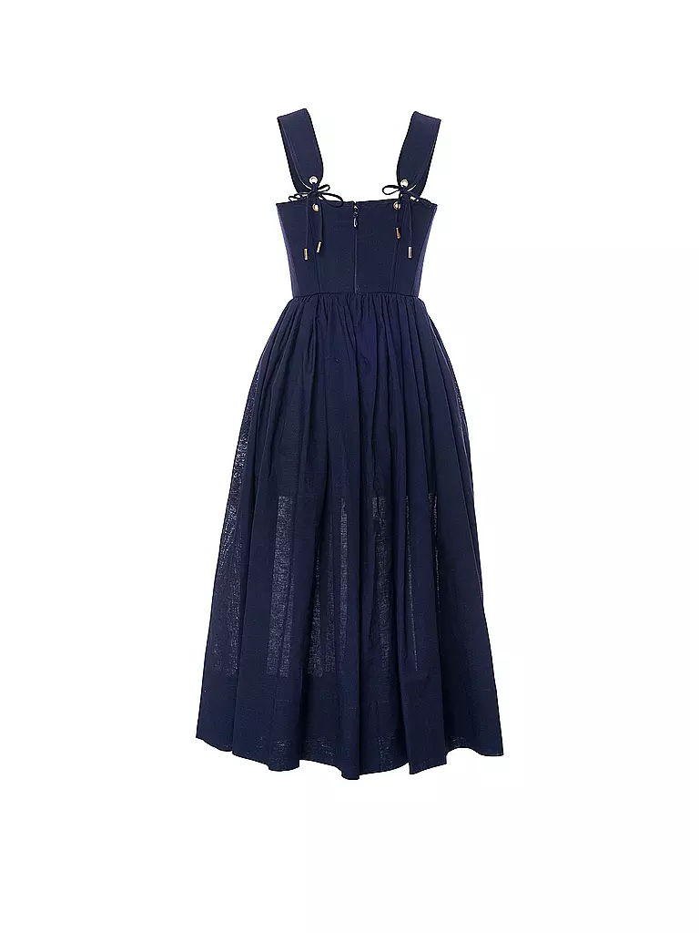 LENA HOSCHEK | Midikleid GIUSEPPINA | Azul oscuro