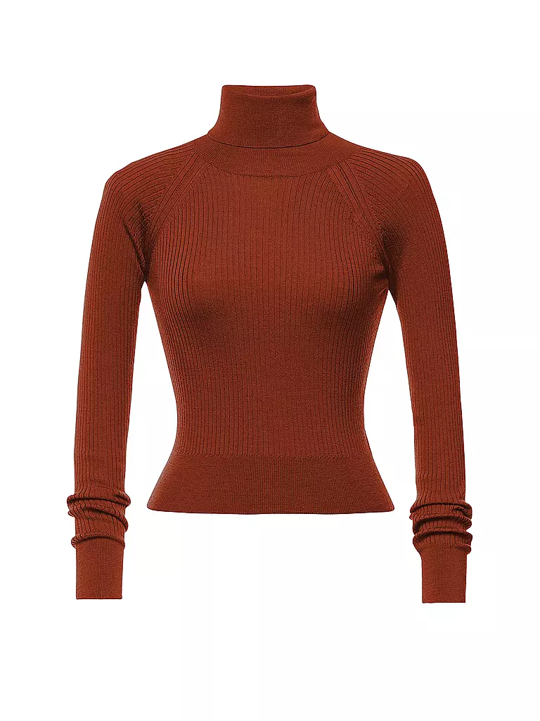 LENA HOSCHEK | Rollkragenpullover WENDY | Naranja