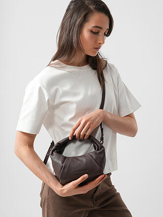 LES VISIONNAIRES | Bolso de cuero - Mini Bolso GRETA MINI ESSENTIAL SILKY