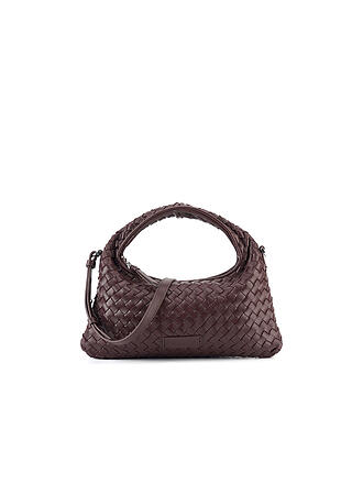 LES VISIONNAIRES | Bolso de cuero - Bolso de mano SADIE WEAVE SILKY