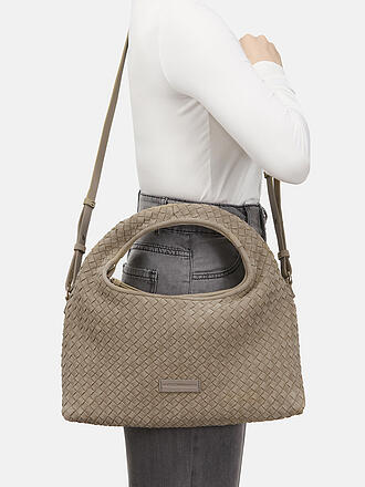 LES VISIONNAIRES | Bolso de cuero - Bolso de mano SADIE GRADE WEAVE COZY