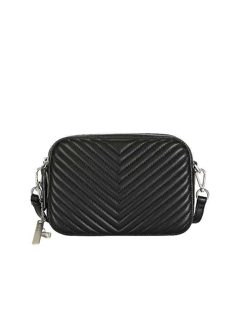 Les Visionnaires Bolso de piel - Mini bolso LOLA QUILTING negro