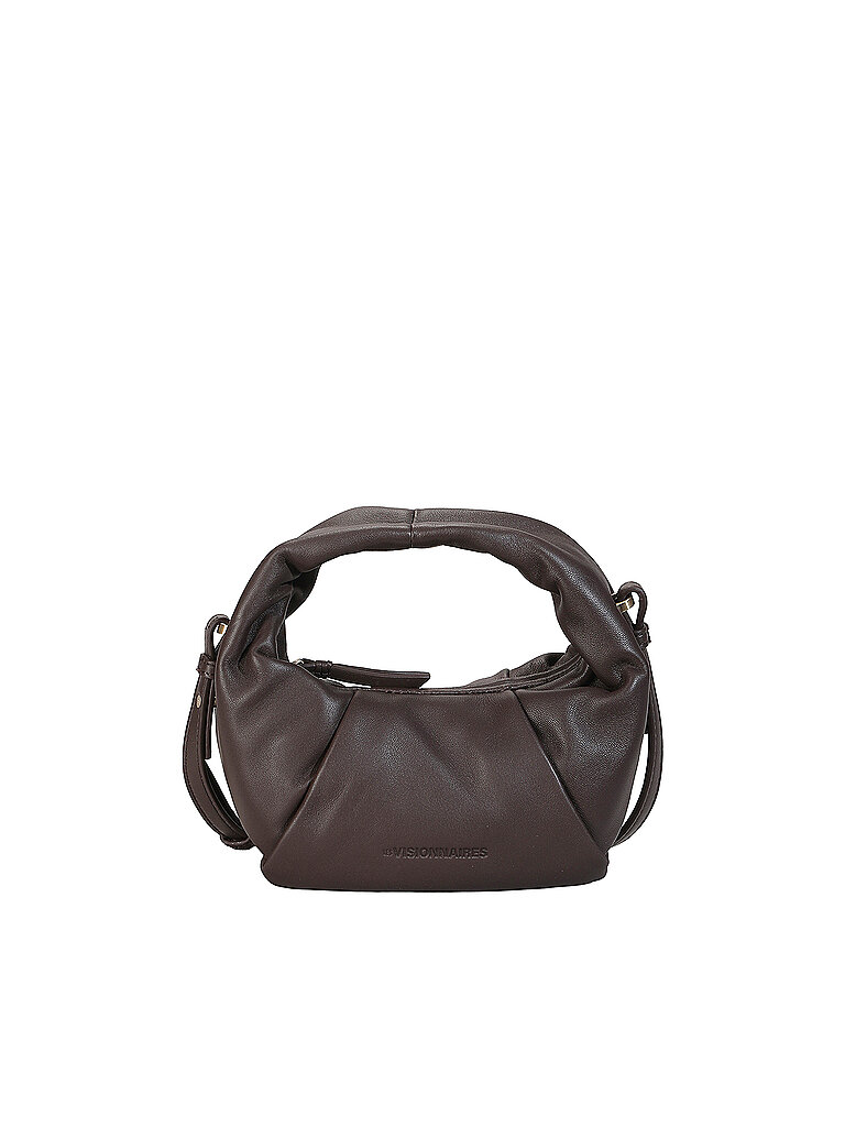 Bolso de cuero - Mini Bolso GRETA MINI ESSENTIAL SILKY marrón