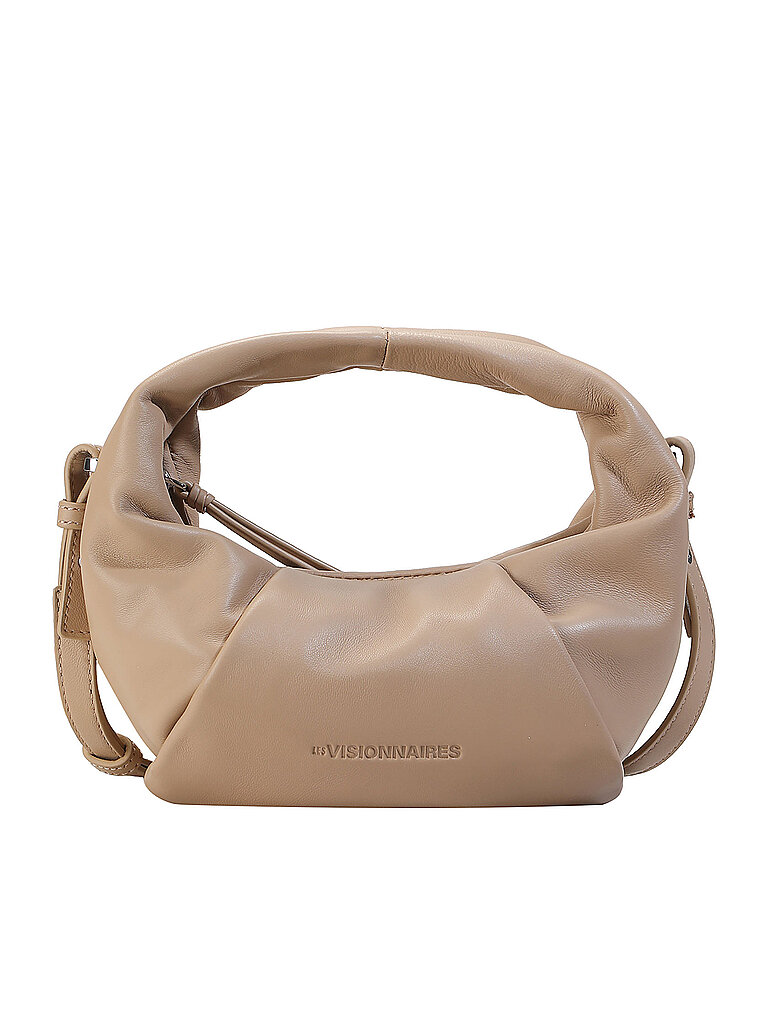Les Visionnaires Bolso de cuero - Mini Bolso GRETA MINI ESSENTIAL SILKY camel