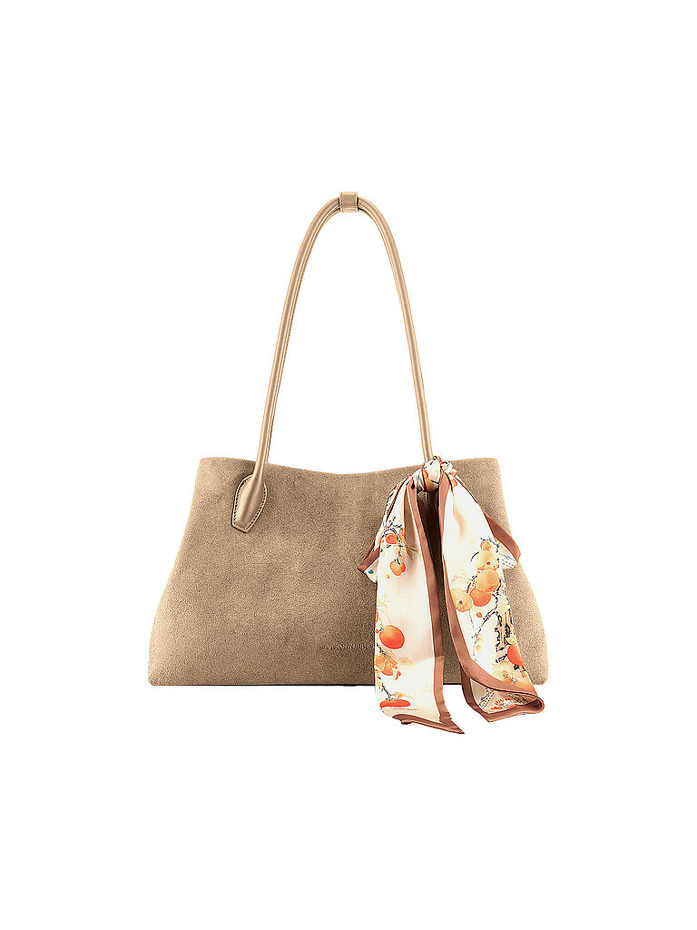 Les Visionnaires Bolso de piel - Shopper SOHIE GRANDE crema