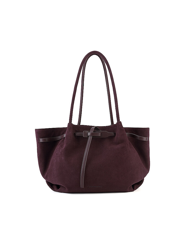Les Visionnaires Bolso de piel - Shopper BONNIE GRANDE rojo oscuro
