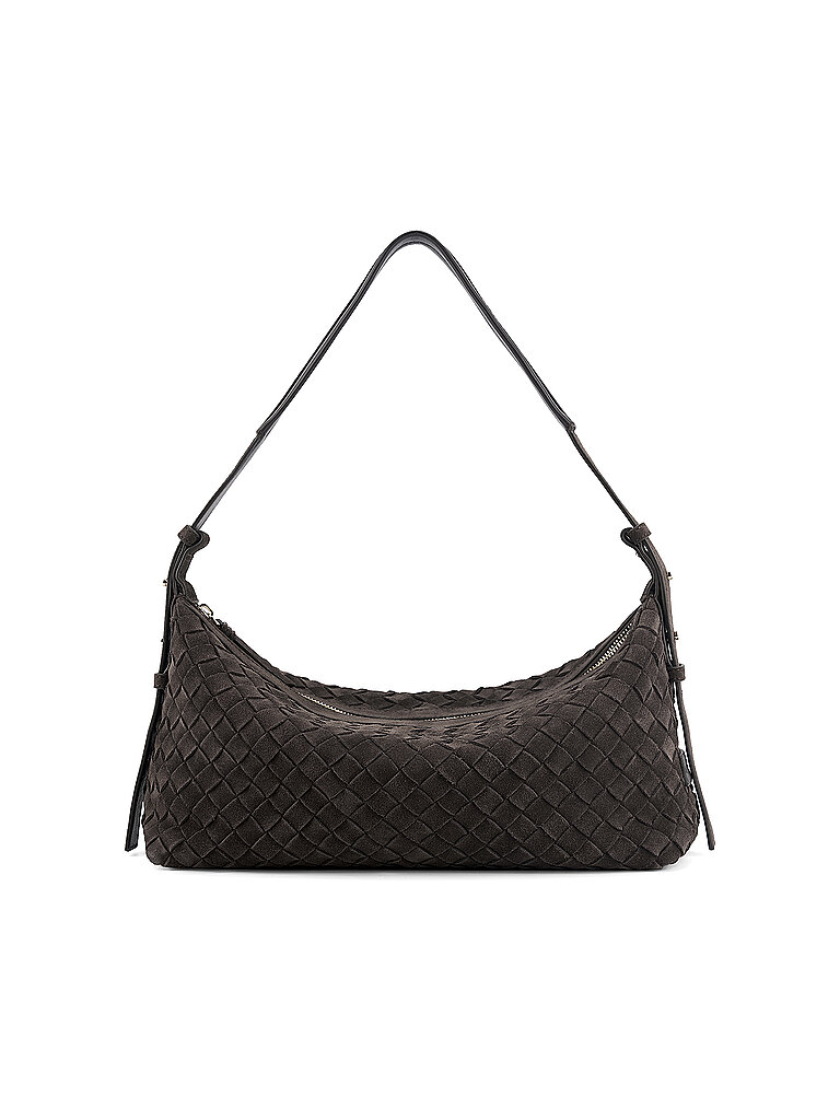 Les Visionnaires Bolso de piel - Baguette MARIE marrón