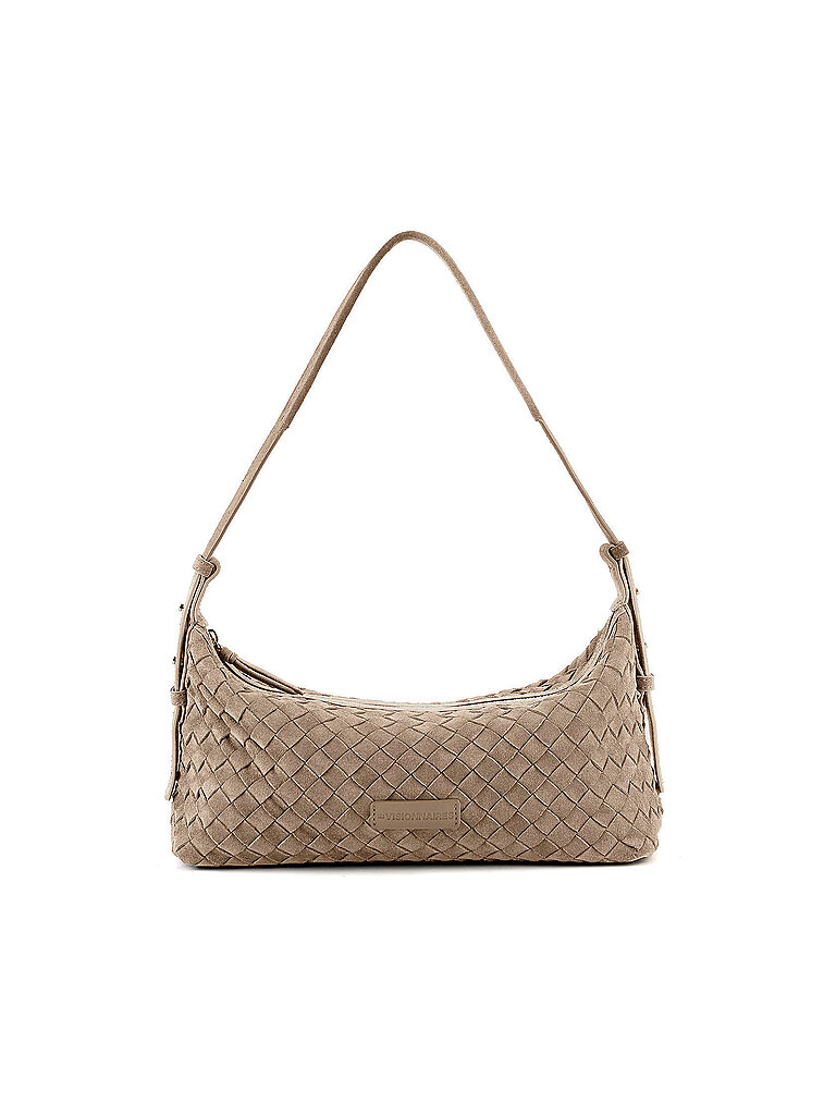 Les Visionnaires Bolso de piel - Baguette MARIE beige