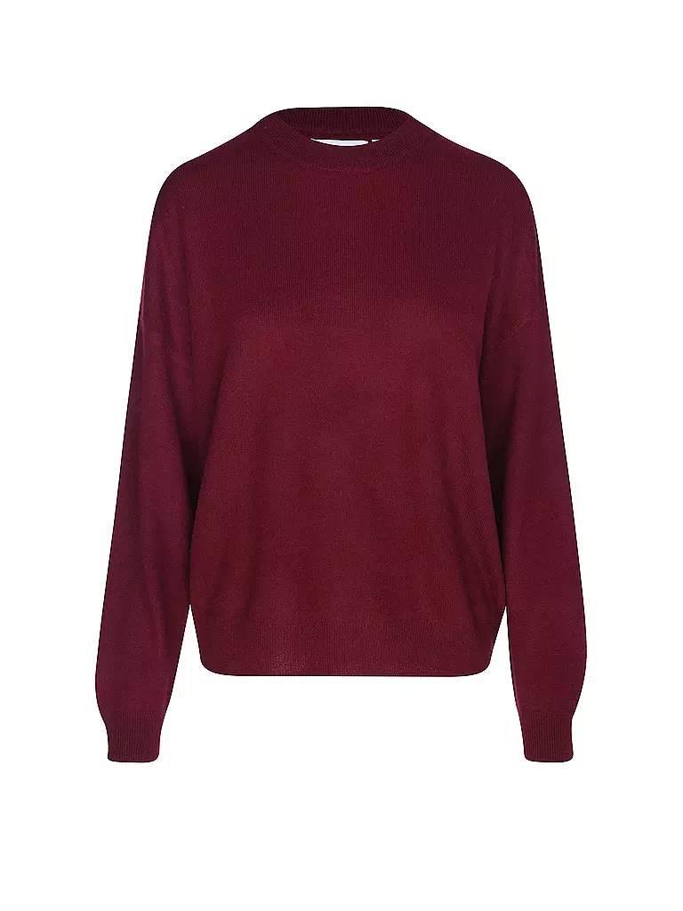 LES TRICOTS DE LEA | Jersey de cachemira MAPOUPETTE | Rojo oscuro