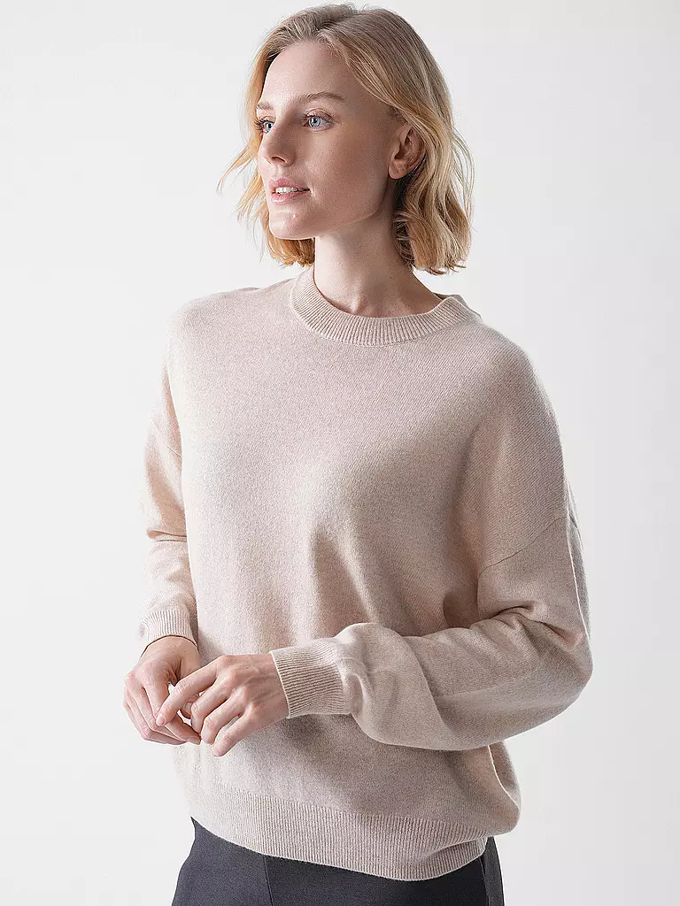 LES TRICOTS DE LEA | Jersey de cachemira MAPOUPETTE | Beige
