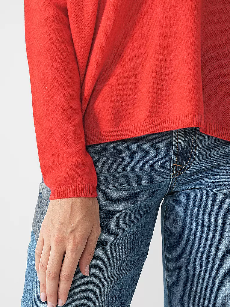 LES TRICOTS DE LEA | Kaschmirpullover MONJAKOE | Rojo