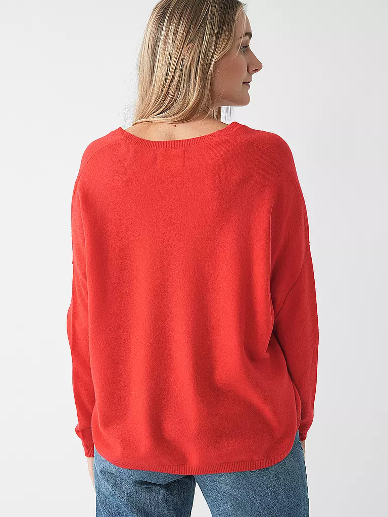 LES TRICOTS DE LEA | Kaschmirpullover MONJAKOE | Rojo