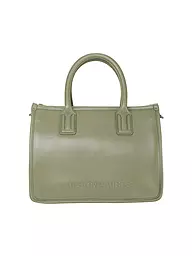 LES VISIONNAIRES | Bolso de cuero - Bolso tote LENA SILKY | Oliva