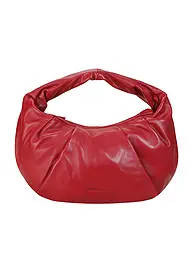 LES VISIONNAIRES | Bolso de cuero - Hobo GRETA ESSENTIAL SILKY | Rojo